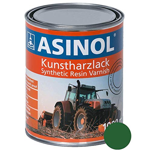 ASINOL KRÖGER GRÜN 1.000 ml Kunstharzlack Farbe Lack 1l Liter Dose von ASINOL