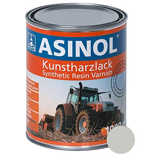 ASINOL LINDNER WEISS 1.000 ml Kunstharzlack Farbe Lack 1l Liter Dose von ASINOL