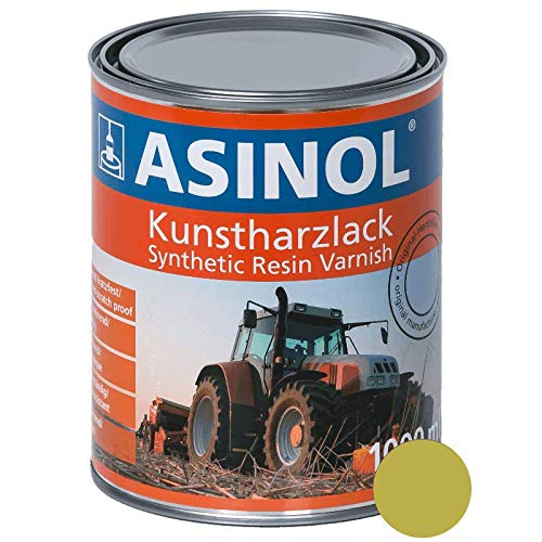 ASINOL MB TRAC HELL GELBGRÜN 1.000 ml Kunstharzlack Farbe Lack 1l Liter Dose von ASINOL