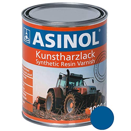 ASINOL NEW HOLLAND BLAU 1.000 ml Kunstharzlack Farbe Lack 1l Liter Dose von ASINOL