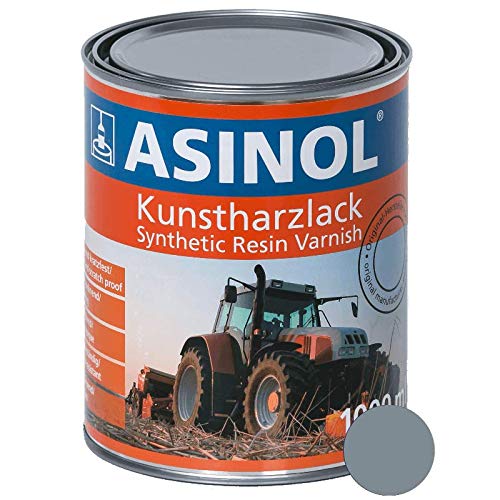 ASINOL RAL 7000 fehgrau 1.000 ml Kunstharzlack Farbe Lack 1l Liter Dose von ASINOL