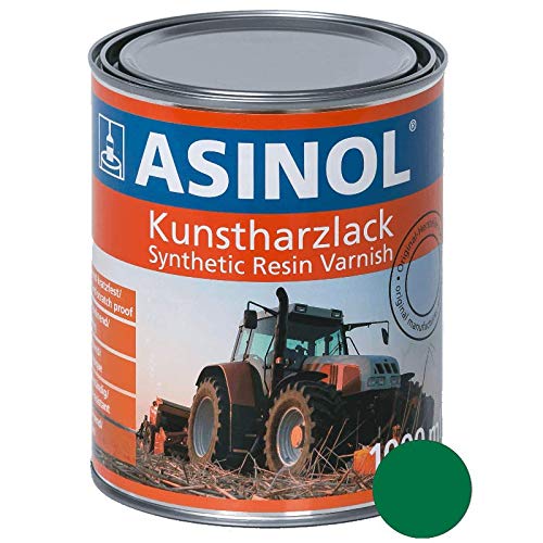 ASINOL Tebbe Miststreuer Modell 96 minzgrün 1.000 ml Kunstharzlack Farbe Lack 1l Liter Dose von ASINOL