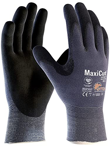 ATG Glove Solutions 44-3745/08 HS Arbeitssicherheitshandschuhe - Schnittschutz - MaxiCut Ultra - Größe 8 / M von ATG