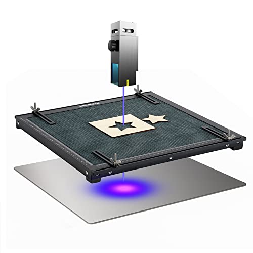 Atomstack Waben Arbeitstisch, für Lasergravierer zur schnellen Wärmeableitung und Desktop-Schutz, Waben-Arbeitsplatten-Set mit Halterungen und kompatibel mit All-Laser-Cutter, 400 mm x 400 mm von ATOMSTACK