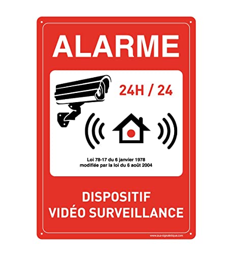 AUA SIGNALETIQUE 202062-AI-p-210x300 Mit Signal Vorgebohrtes Schild, mehrfarbig, 210x300 mm von AUA SIGNALETIQUE