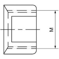 Verstellmutter für verstellbare HandreibahleGr.6 M12,5x1,25 beck von AUGUST BECK GMBH