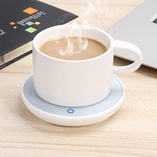 Tassenwärmer Getränkewärmer Becherwärmer Tee Cup Warmer Kaffee Milch Getränke Desktop Heizung Matte Pad Heizung für Tee, Kaffee, Milch USB Home Office von AUNMAS