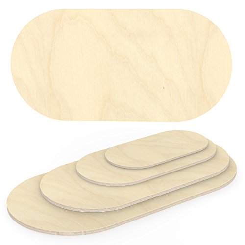 AUPROTEC Multiplexplatte 18mm oval 400 mm x 200 mm Holzplatten von 40cm-200cm auswählbar ovale Sperrholz-Platten Birke Massiv Multiplex Holz Industriequalität z.B. als Tisch-Platte AUPROTEC Multiplexplatte 18mm oval 400 mm x 200 mm Holzplatten von 40cm-200cm auswählbar ovale Sperrholz-Platten Birke Massiv Multiplex Holz Industriequalität z.B. als Tisch-Platte von AUPROTEC
