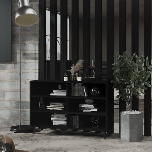 AUUIJKJF Home Outdoor Sonstiges Sideboard schwarz 103,5 x 35 x 70 cm Holzwerkstoff von AUUIJKJF
