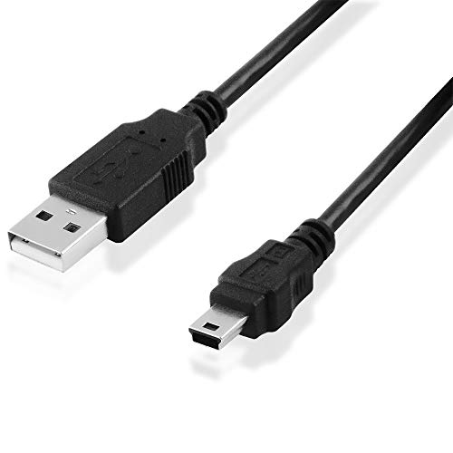 BestPlug 1 Meter 2.0 USB Kabel, USB A-Stecker auf Mini USB B-Stecker, High Speed, Schwarz von BestPlug