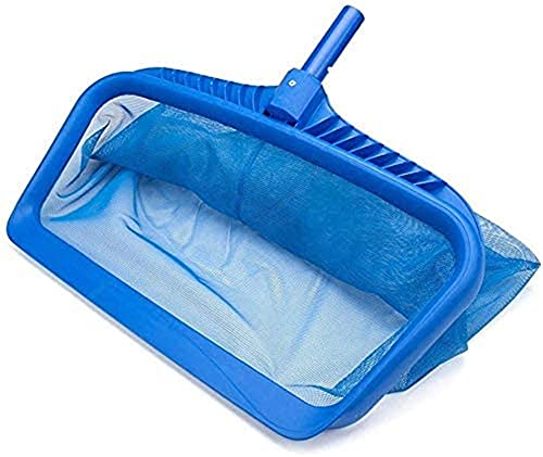 AVE Pool Kescher Bodenkescher Kescher Leaf Skimmer net Laubkescher Schwimmbad Tiefenkescher mit stabilem Kunststoffrahmen für Schwimmbad, Teich, Fischteich, Whirlpool, Wasserpark (1PCS) von AVE