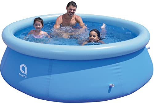 Avenli Pool 244 x 63 cm Family Prompt Set Pool Aufstellpool Pool-Set blau Gartenpool rund Schwimmbecken für Familien & Kinder von AVENLI