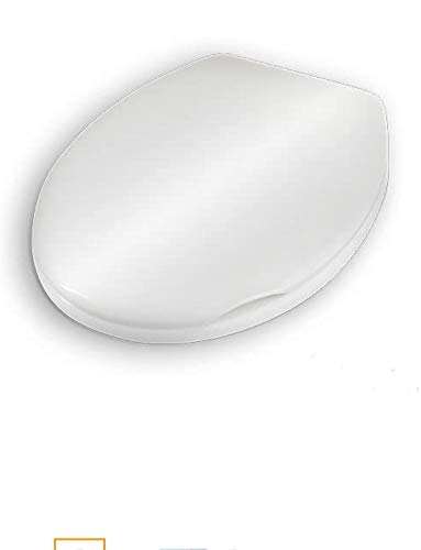 Hochwertiger WC SITZ-TOILETTENSITZ-FARBE:weiß-AWD DESIGN-Größe: 43x37cm-Material: Polipropylen- AWD02181060 von AWD