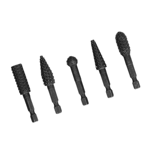 AWHAO Rotierender Fräsersatz Rotierende Feilen Die Grinder Bits Raspel Bits zum Polieren Bohrer Schleifen, 5 Stück AWHAO Rotierender Fräsersatz Rotierende Feilen Die Grinder Bits Raspel Bits zum Polieren Bohrer Schleifen, 5 Stück von AWHAO
