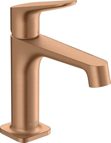 hansgrohe Axor Citterio M Einhebel Waschtischmischer ohne Ablaufgarnitur, Farbe: Brushed Bronze von AXOR