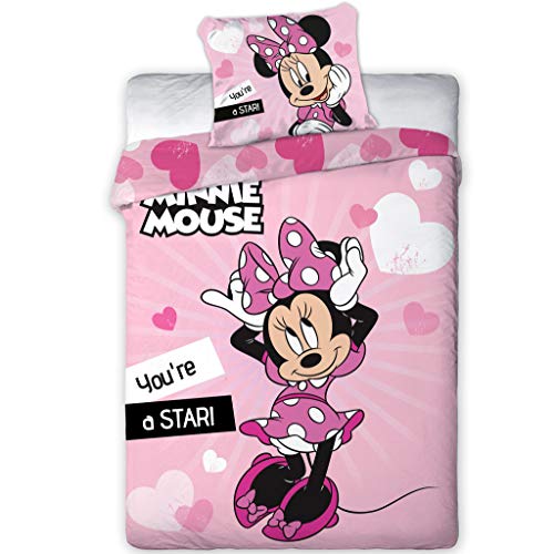 AYMAX S.P.R.L. Disney Minnie KinderBettwäsche, Bettbezug 140x200 cm + Kopfkissenbezug AYMAX S.P.R.L. Disney Minnie KinderBettwäsche, Bettbezug 140x200 cm + Kopfkissenbezug von AYMAX S.P.R.L.