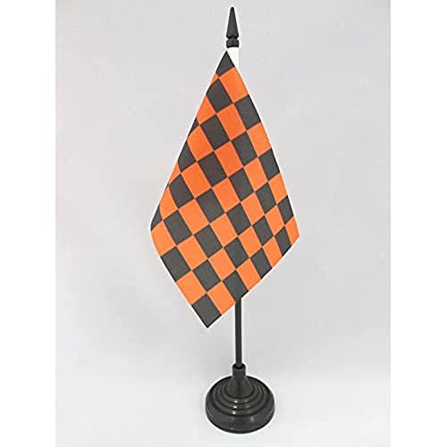 AZ Flag Dekorative Außenflaggen, Schwarz/Orange von AZ FLAG