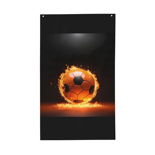 Fußball-Flagge für den Außenbereich, Garten, Ausstellung, Hof, Terrasse, Briefkasten, Veranda, Veranda-Flaggen, saisonale Dekoration Fußball-Flagge für den Außenbereich, Garten, Ausstellung, Hof, Terrasse, Briefkasten, Veranda, Veranda-Flaggen, saisonale Dekoration von AZXMGOP