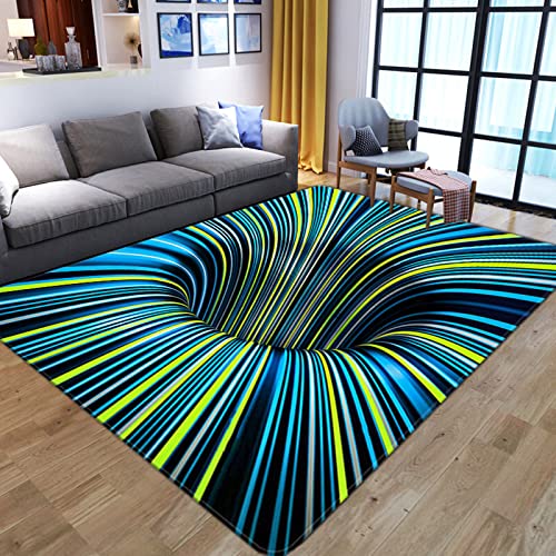 AZZRRO 3D rutschfeste Schmutzfangmatte Teppich, 100x80cm Türmatte optische Täuschung Fußmatte Bodenmatte für Innen- und Schützen Außen Küchenboden Flur Wohnkultur von AZZRRO