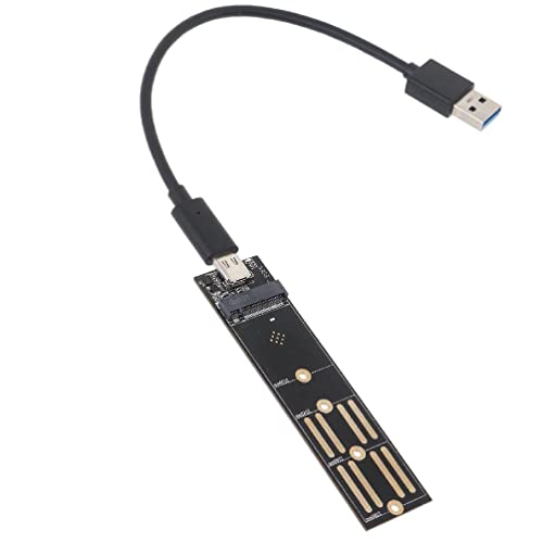 2-in-1 M.2 NVME SSD Zu USB 3.1 Adapterkarte Unterstützt NVME M Key B+M Key Und Sata B+M Key Protokoll M.2 Zu USB Adapter NVME Externe Festplatten Adapterkarte NGFF Zu USB 3.1 Adapter von Abcsweet