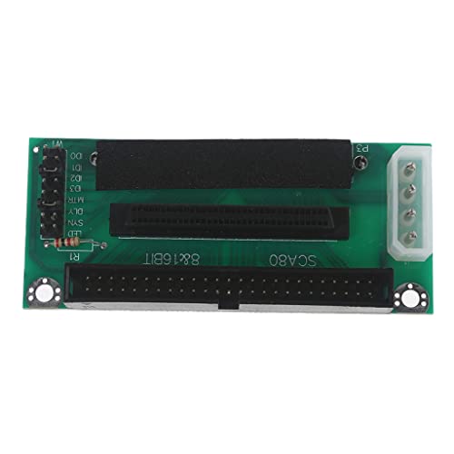 Abcsweet SCSI 80-pin Zu 68-pin Zu 50-pin Adapter Karte Übertragen Daten Für Mini PC 50 Pin IDE Festplatte Adapter Zubehör Konverter Board von Abcsweet