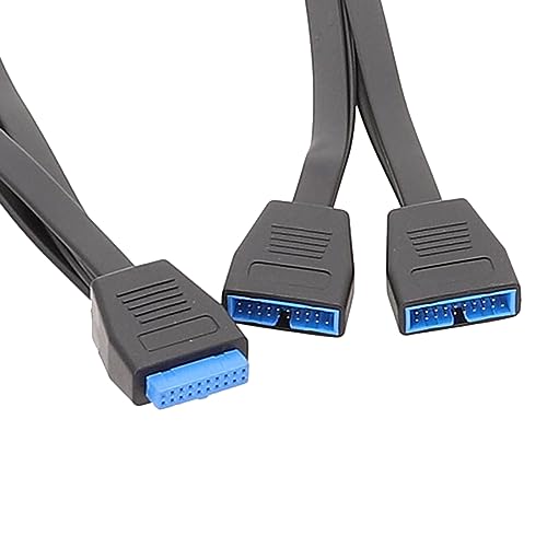 Abcsweet USB 3.0 19Pin/20Pin Splitterkabel Für Motherboard Erweiterungskabel von Abcsweet
