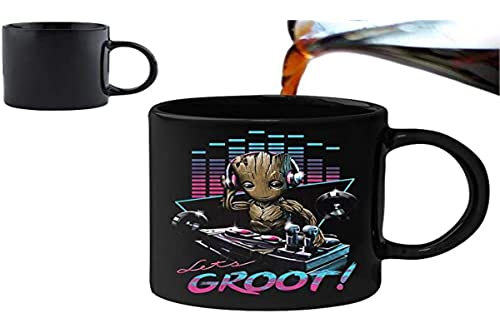 DJ Groot - Becher Tasse mit Farbwechsel-Effekt – Perfekt Valentines/Ostern/Sommer/Weihnachten/Geburtstag/Jahrestag Geschenk von Acen Merchandise