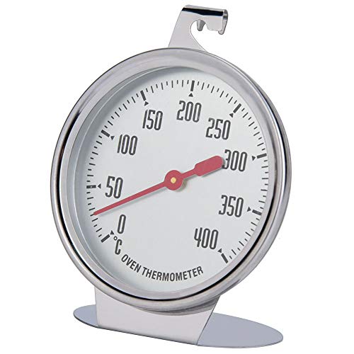 Thermometer Küche, Stand Up Dial Ofenthermometer Edelstahl Groöes Messgeröt Küche Backzubehör von Acouto