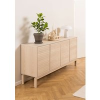 ACTONA GROUP Sideboard "Linley Anrichte, Lamellenfront,", gerillte Front, Eiche furniert, 4 Türen, 4 E-böden, B: 180 cm ACTONA GROUP Sideboard "Linley Anrichte, Lamellenfront,", gerillte Front, Eiche furniert, 4 Türen, 4 E-böden, B: 180 cm von Actona Group