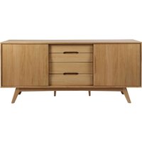 ACTONA GROUP Sideboard "Marte", Anrichte, Eiche/Furnier, 2 Schiebetüren, 4 Schubladen, Breite 180 cm ACTONA GROUP Sideboard "Marte", Anrichte, Eiche/Furnier, 2 Schiebetüren, 4 Schubladen, Breite 180 cm von Actona Group