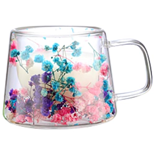Acunny Doppelwandige Kaffeetassen, doppelwandige Isolierte Tasse | Isolierte Schicht-Blumen-Kaffeetasse | Transparente Tassen mit Blumenmuster, doppelwandige Isolierglastassen, 250 ml Acunny Doppelwandige Kaffeetassen, doppelwandige Isolierte Tasse | Isolierte Schicht-Blumen-Kaffeetasse | Transparente Tassen mit Blumenmuster, doppelwandige Isolierglastassen, 250 ml von Acunny