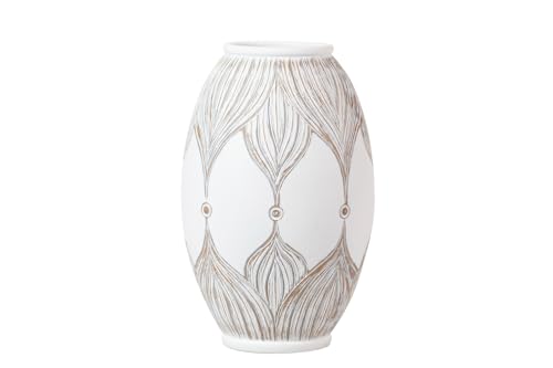 Adda Home Vase, Polyresin, 22 x 22 x 36 cm von Adda Home