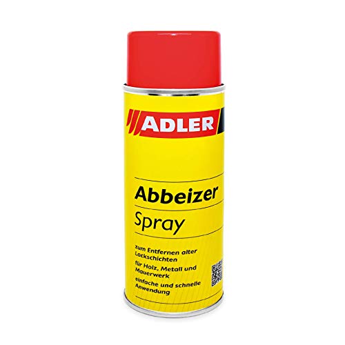 ADLER Abbeizer Spray - 400ml - Hochwirksamer Lack Entferner für Holz, Metall, Stein und Beton - Einfache Anwendung von ADLER
