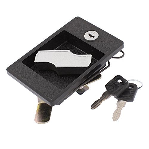 Aexit Metall 2-Tür Schrank Schrank Key Lock Entry Locker Hardware Schwarz (08064e549657df4cd439fcc6a6096c27) von Aexit