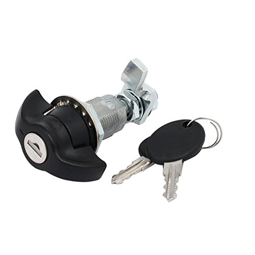 Aexit Schranktür Schublade Zinklegierung Sicherheit Panel Rohr Cam Lock w 2 Tasten (da0b179338cdec82d01d3eca6f571f46) von Aexit
