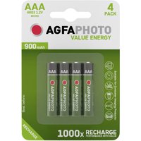 Agfaphoto - Akku NiMH, Micro, aaa, HR03, 1.2V/900mAh (131-802756) von Agfaphoto