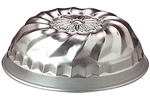 Agnelli Töpfe Backform Americano ohne Schlauch, Durchmesser 18 cm, Aluminium, Silber von Pentole Agnelli