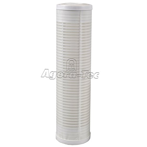 Agora-Tec® Ersatzfilter für at-Wasserfilter groß Max. Durchflussmenge: 3000 l/h, Maschenweite Filtersieb: 0,15 mm von Agora-Tec