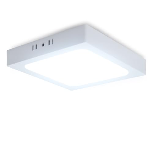 Aigostar Deckenlampe LED, 12W entspricht 120W, 6500K, 960LM Deckenleuchte für Wohnzimmer, Schlafzimmer, Küche, Flur, Balkon, Esszimmer, 200-240V Kein Trafo erforderlich von Aigostar