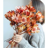 Getrocknete Blumenzweige, Natürliche Blumen Mit Blättern, Blumenarrangements, Heimdekoration, Hochzeitsstraußarrangement von AimGoFloralDecor