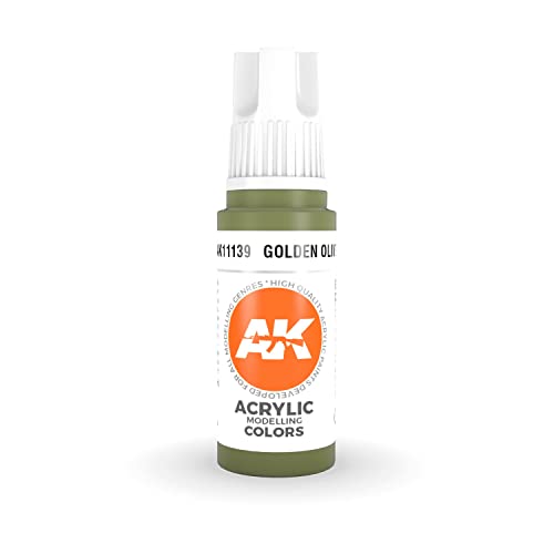 AK Interactive 3rd Gen Acrylic Golden Olive 17ml von AK Interactive