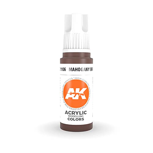 AK Interactive 3rd Gen Acrylic Mahogany Brown 17ml von AK Interactive