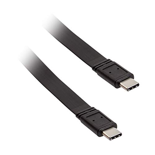 Akasa Compatible Type C zu Typ C Adapter Kabel PROSLIM - Schwarz von Akasa