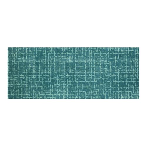 Akzente Feel Feel-Checker Plate Aqua, 80 x 200 cm, rutschfest, kuschlig weich, für Badezimmer, Fußbodenheizung geeignet, PVC-frei, Made in EU Akzente Feel Feel-Checker Plate Aqua, 80 x 200 cm, rutschfest, kuschlig weich, für Badezimmer, Fußbodenheizung geeignet, PVC-frei, Made in EU von Akzente