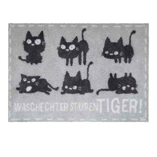 Akzente Stubentiger Stone Fußmatte 050 x 070 cm Fußabtreter, Schmutzfangmatte Akzente Stubentiger Stone Fußmatte 050 x 070 cm Fußabtreter, Schmutzfangmatte von Akzente
