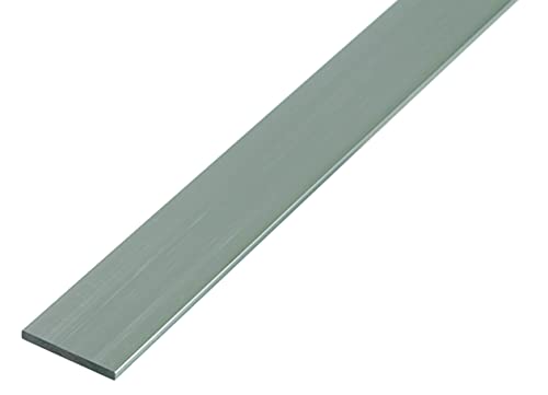 Alberts 488178 Flachstange | Aluminium, natur | 1000 x 50 x 3 mm von Alberts