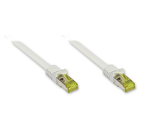 Alcasa gct-1383 1 m CAT7 S/FTP (STP) weiß Netzwerk-Kabel – Netzwerk-Kabel (1 m, CAT7, S/FTP (STP), RJ-45, RJ-45, weiß) von Alcasa