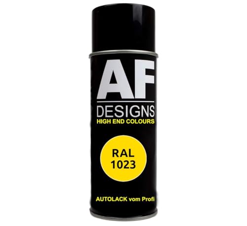 RAL1023 VERKEHRSGELB Spraydose matt Lackspray Sprühdose DIY Autolack von Alex Flittner Designs