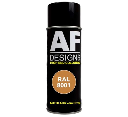 RAL8001 OCKERBRAUN Spraydose matt Lackspray Sprühdose DIY Autolack von Alex Flittner Designs
