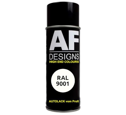 RAL9001 CREMEWEISS Spraydose matt Lackspray Sprühdose DIY Autolack von Alex Flittner Designs